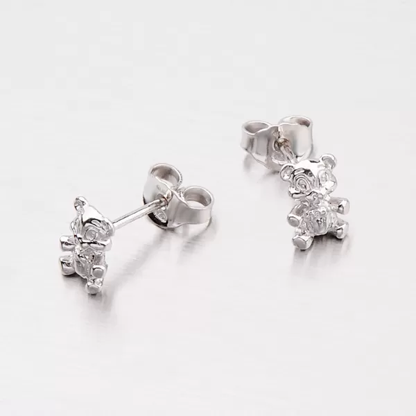 Dětské náušnice stříbro 925 - s medvídkama M604564