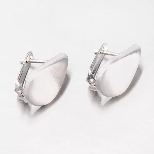 Stříbrné náušnice CSK-069/M-OKS