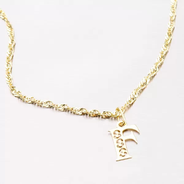 Přívěsek žluté zlato 585 písmeno F 442-0001-F