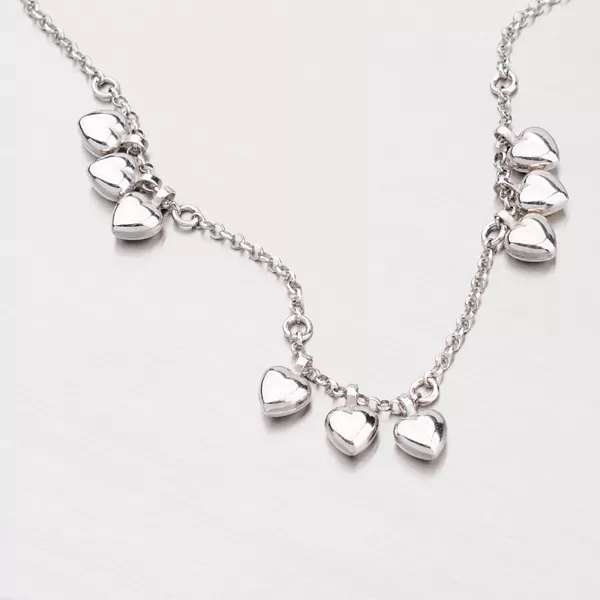 Dámský náramek stříbro 925 decentními srdíčky B1602542-0863-SLX