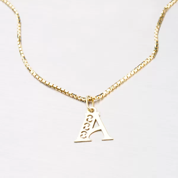 Přívěsek žluté zlato 585 písmeno 442-0001-A