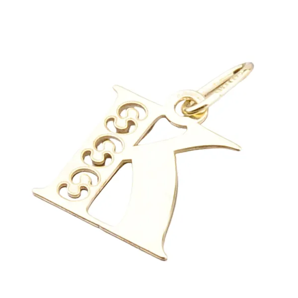 Přívěsek žluté zlato 585 písmeno K 442-0001-K