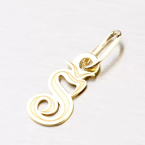 Přívěsek žluté zlato 585 - písmeno 43-2937-Z