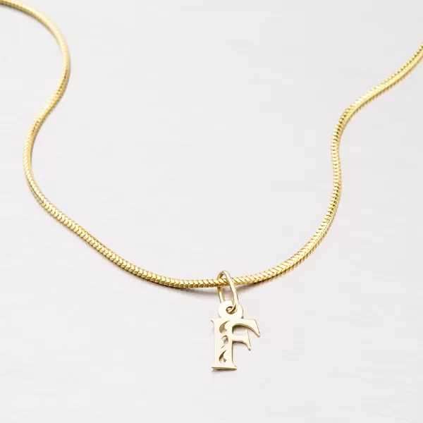 Zlaté písmenko F 442-0002-F