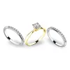 Set tří zásnubních prstenů 10770-SET02-ZB