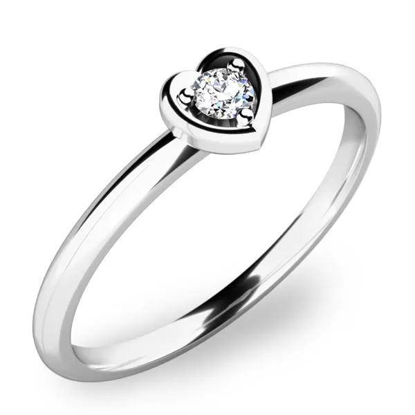 Zásnubní prsten s diamantem ZP-10849D