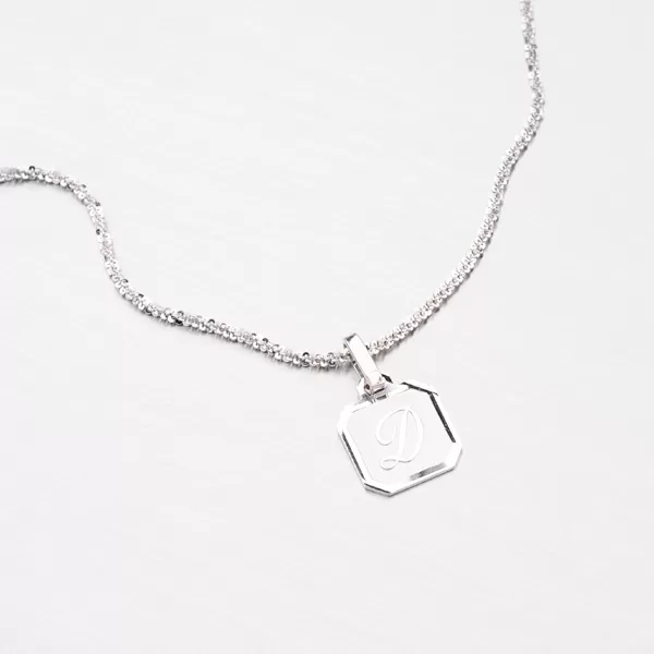 Přívěsek stříbro 925 písmenkem D M5120-D