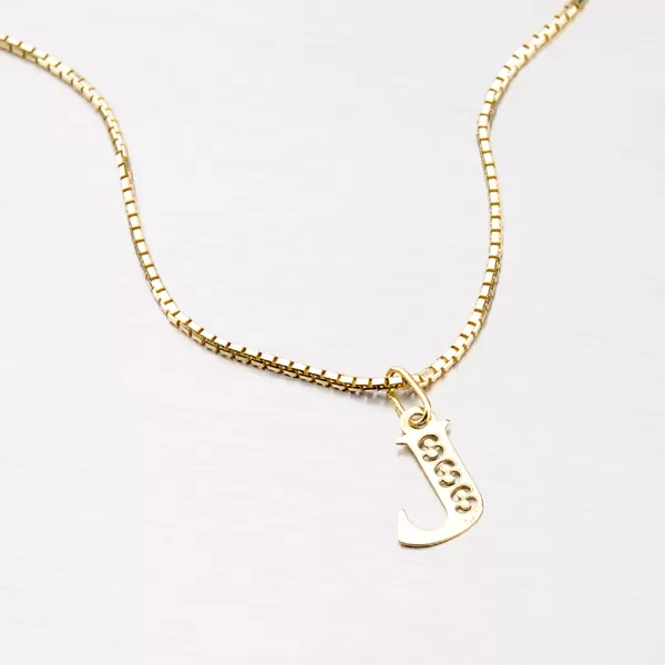 Zlaté písmenko J 442-0001-J