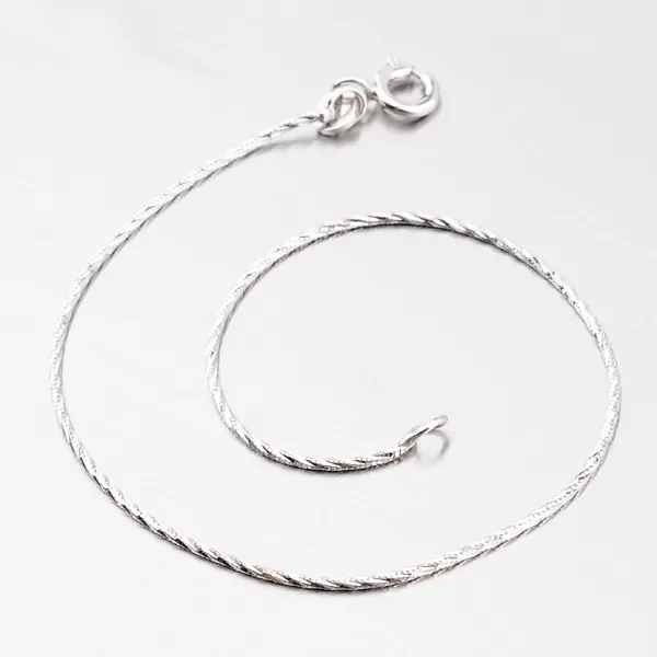 Náramek ze stříbra - lanko SNAKE CHRS-13-RDIS17-020