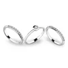 Set zásnubních prstenů z bílého zlata 10807-SET02-BB