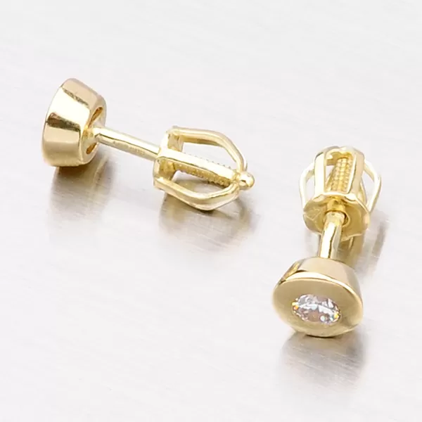 Dámské náušnice žluté zlato GZ2293ZL