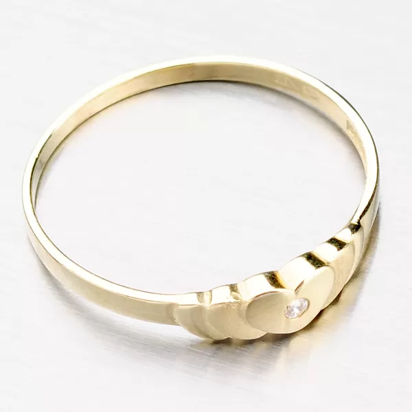 Dámský prsten zirkon romantický DZ1876-ZL