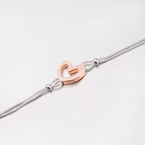 Dámský náramek stříbro 925 se srdíčkem B1600466-2196-SLX