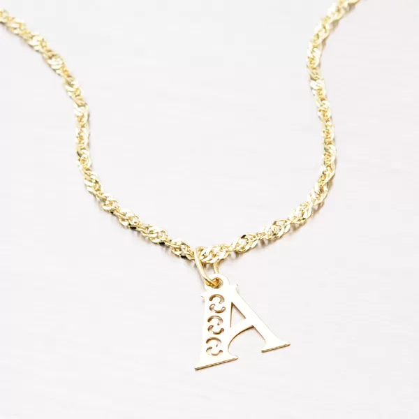 Přívěsek žluté zlato 585 písmeno 442-0001-A