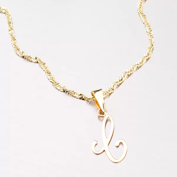 Přívěsek - zlaté písmenko C 43-2937-C