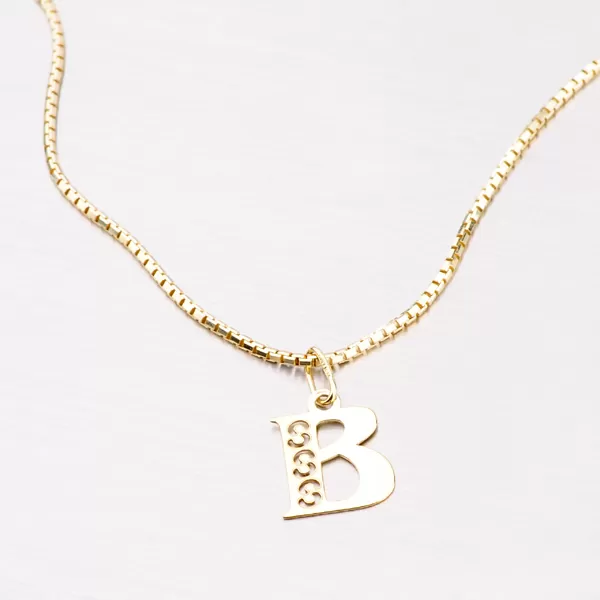 Zlaté písmenko B 442-0001-B