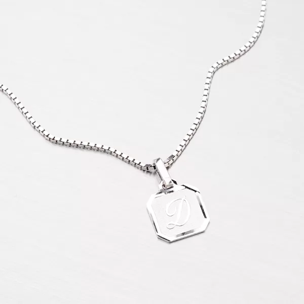 Přívěsek stříbro 925 písmenkem D M5120-D