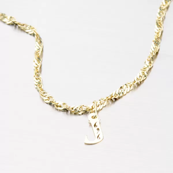 Zlaté písmenko J 442-0002-J