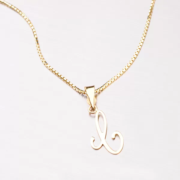 Přívěsek - zlaté písmenko C 43-2937-C