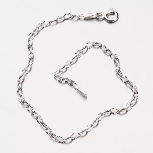 Stříbrný náramek Anker CHRS-DROP-OVALSTAR-025