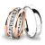 Snubní prsteny bílé zlato 585 SP-61045-SET02