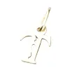 Přívěsek žluté zlato 585 písmeno T 442-0002-T