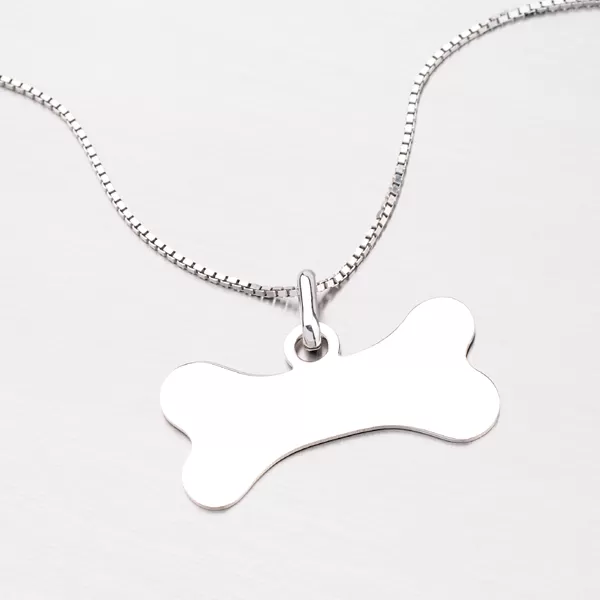 Stříbrná destička - kost P1401999-0009-SLX