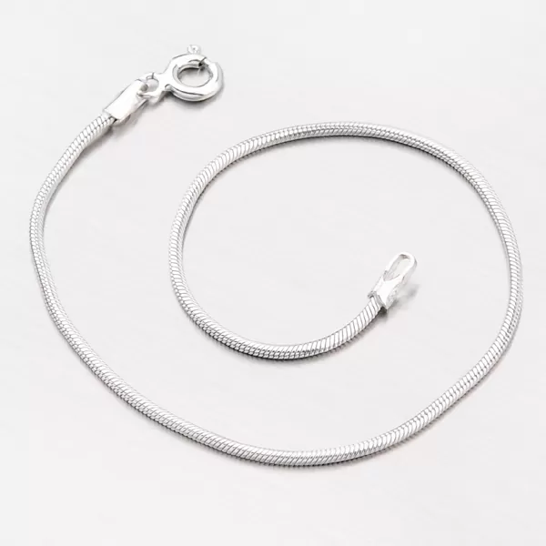 Stříbrný náramek s rhodiováním MGC-RND-030-RH