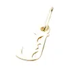Přívěsek žluté zlato 585 písmeno J 442-0002-J