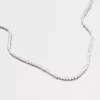 Stříbrný náhrdelník zdobený gravírovanými korálky N1603341-0048-SLX