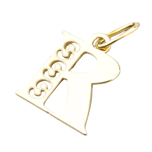 Přívěsek žluté zlato 585 písmeno R 442-0001-R