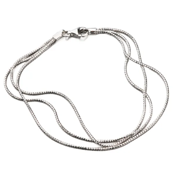 Dámský náhrdelník stříbro 925 sNAKE CHRS-13-RDIS16-3F