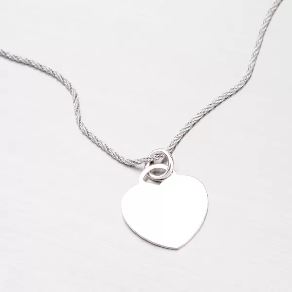 Dámský přívěsek stříbro 925 srdíčko s možností rytiny P1400236-1264-SLX