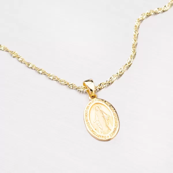 Medailonek ze zlata - Madonka 43-2544