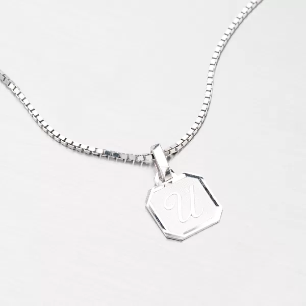 Přívěsek stříbro 925 písmenkem U M5120-U