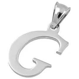 Přívěsek ocel písmeno G GPP0394