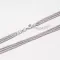 Trojitý stříbrný náhrdelník N1300519-1264-SLX