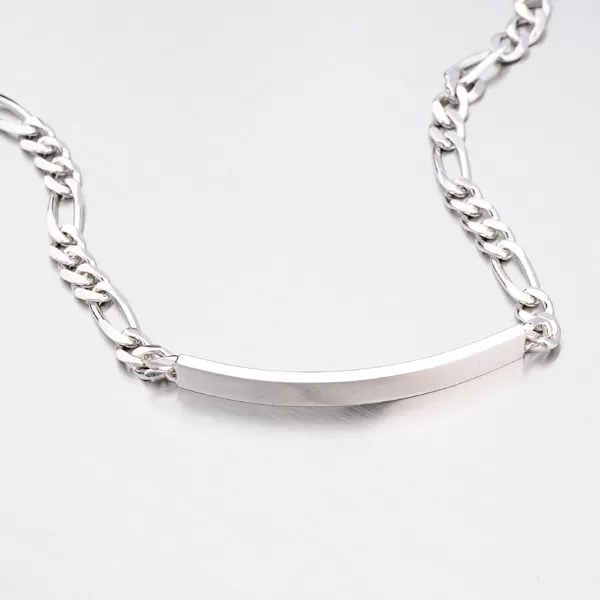 Náramek ze stříbra Figaro 3+1 B1300459-0011-SLX