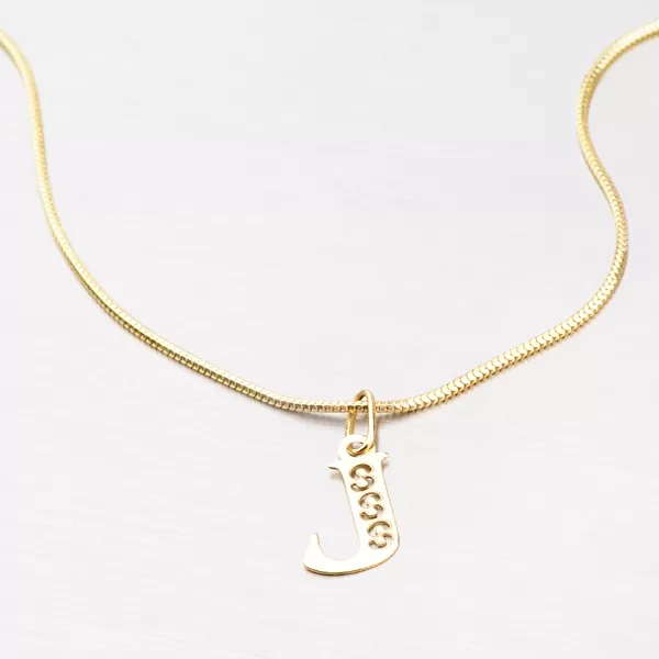 Zlaté písmenko J 442-0001-J