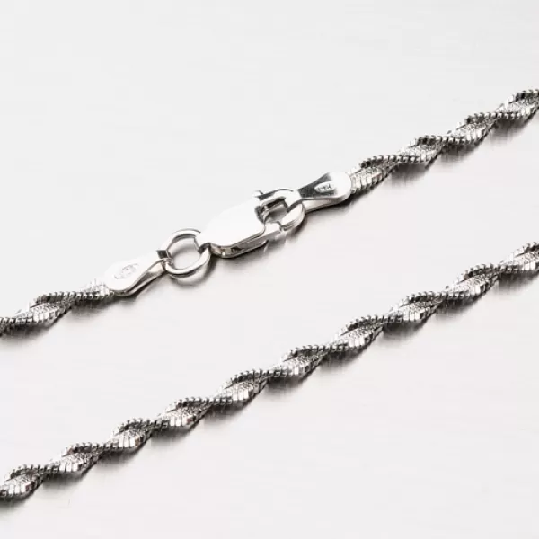 Stříbrný náramek Singapore CHRS-133-DISTW-030