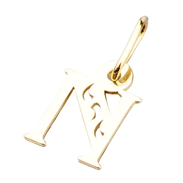 Přívěsek žluté zlato 585 písmeno N 442-0002-N