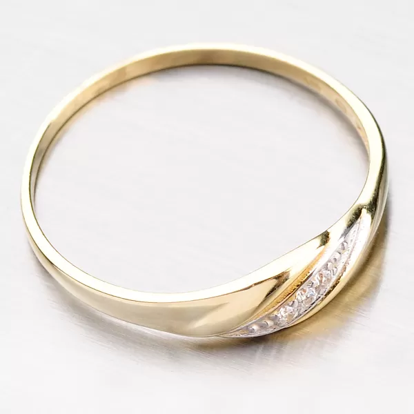 Dámský prsten zirkon se 3x DZ2084-ZL