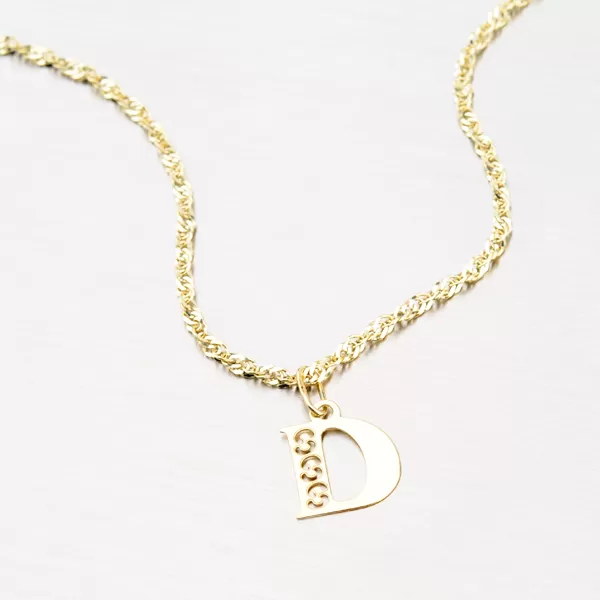 Zlaté písmenko D 442-0001-D