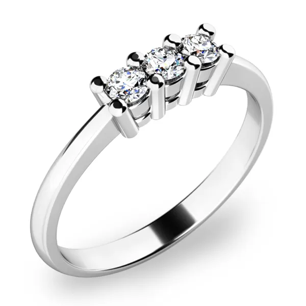 Zásnubní prsten s diamanty ZP-10848D