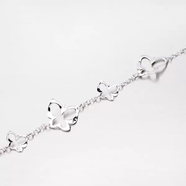 Dámský náramek stříbro 925 motýli B1401565-0331-SLX