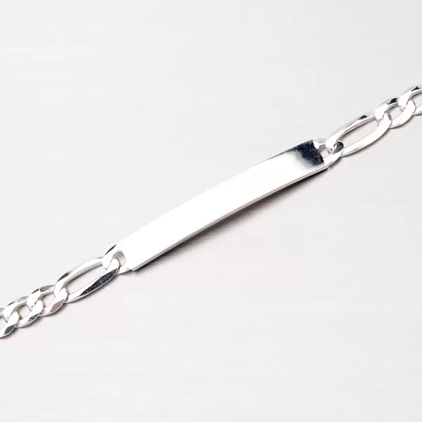 Náramek stříbro 925 s destičkou na rytinu B2000288-0009-SLX