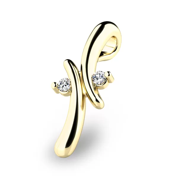 Přívěsek s diamanty 10852-ZL-DIA