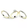Set prstenů ze žlutého zlata 10819-SET02-ZZ