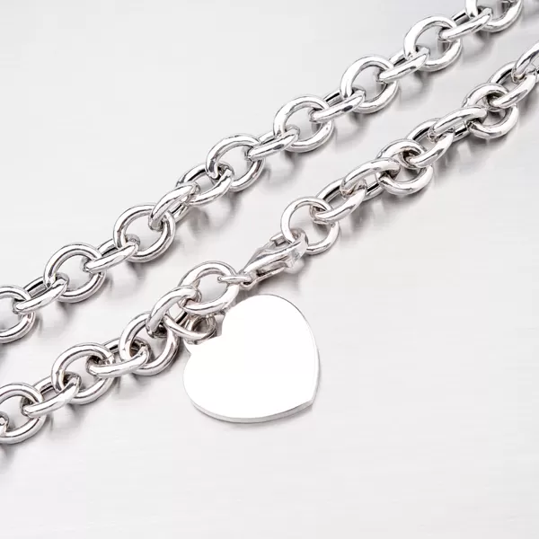 Stříbrný náramek se srdíčkem B1400721-1264-SLX