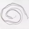 Trojitý stříbrný náhrdelník N1300519-1264-SLX